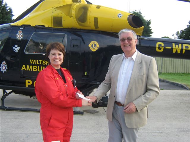 Wiltshire Air Ambulance Donation