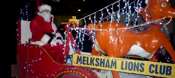 Melksham Lions Club Christmas FLoat