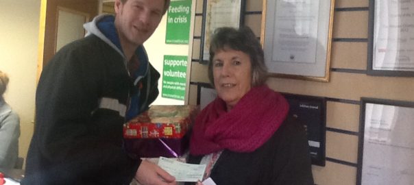 Trussell Trust donation 2016