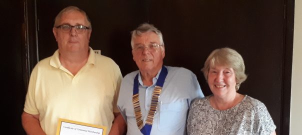 New Lions Phil and Glynis Gaskell